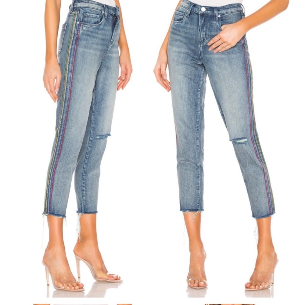 BLANK NYC x REVOLVE Rainbow Rivington High Rise Jeans